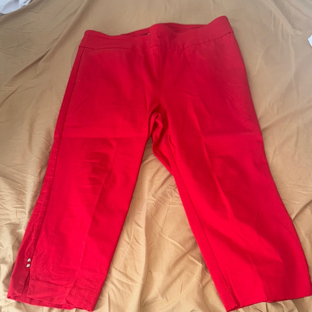 Counterparts Vibrant Red Women's Capris
